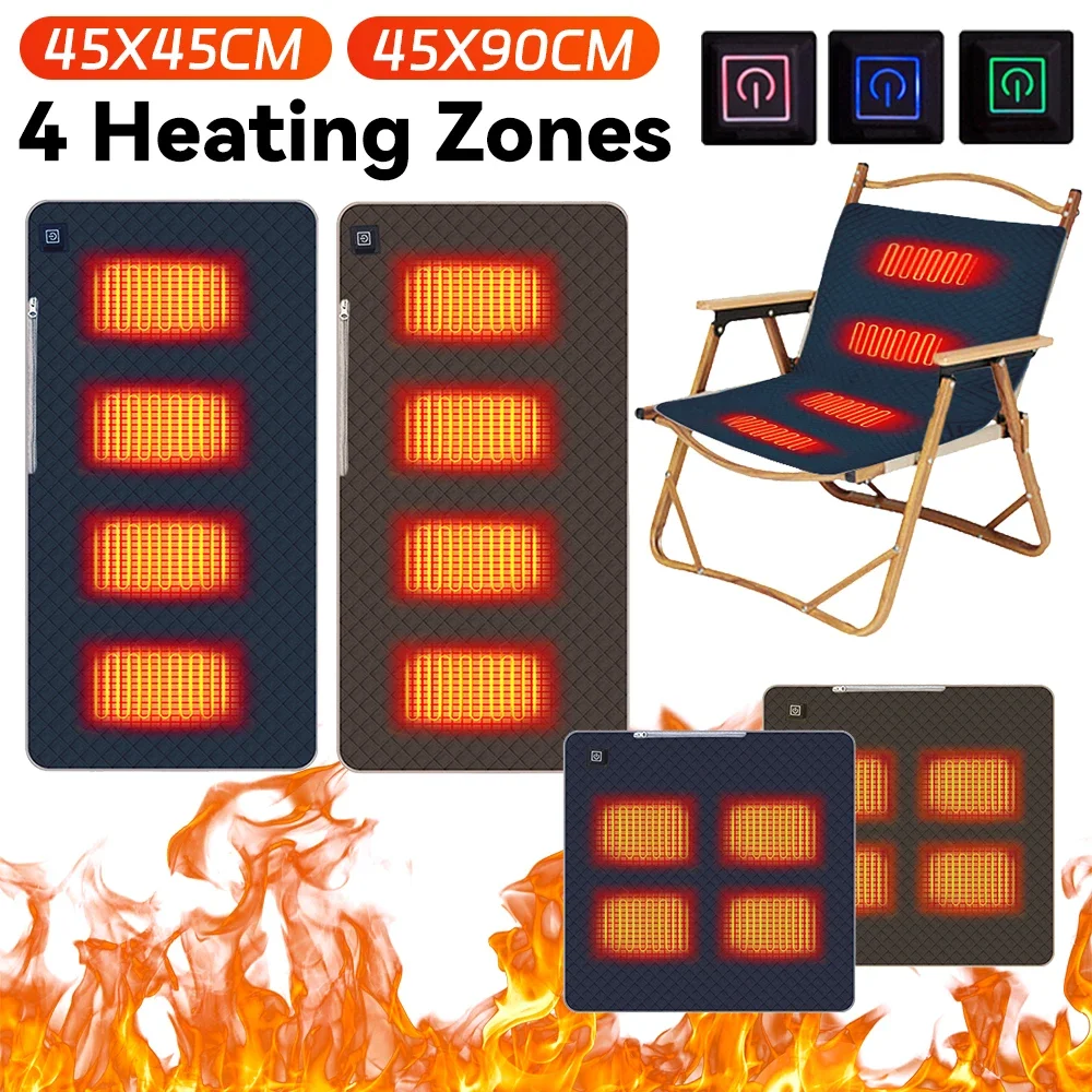 Outdoor Power Pedestal - 4 Areas Heated Mat Outdoor Travel
