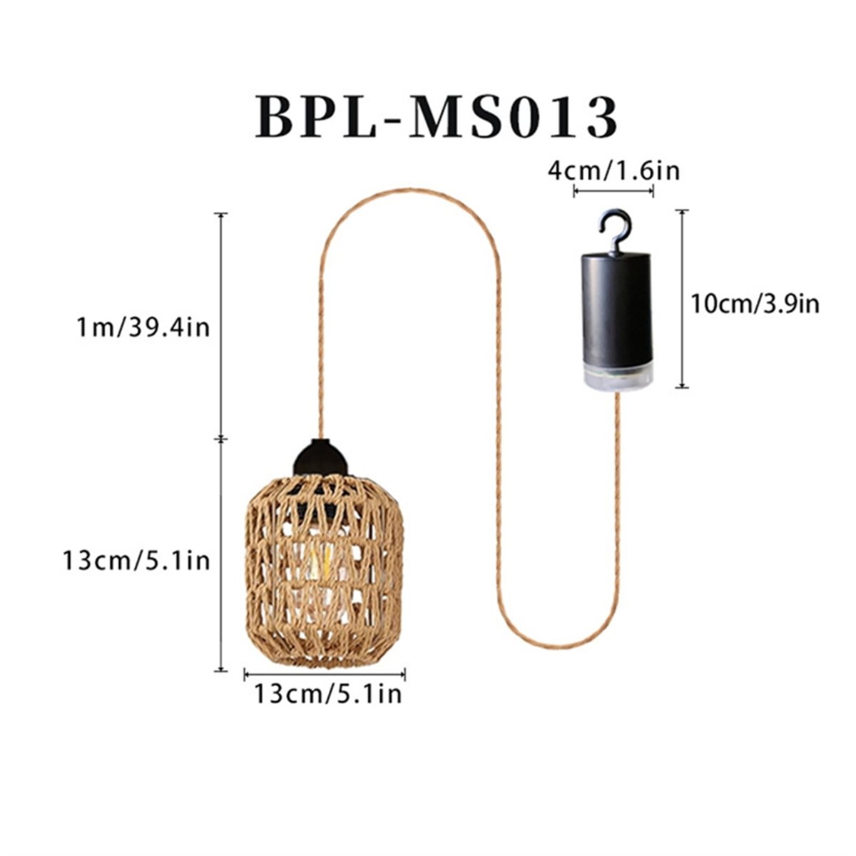 Outdoor Power For Gazebo - ABZJ 2pcs Battery Power Pendant Light