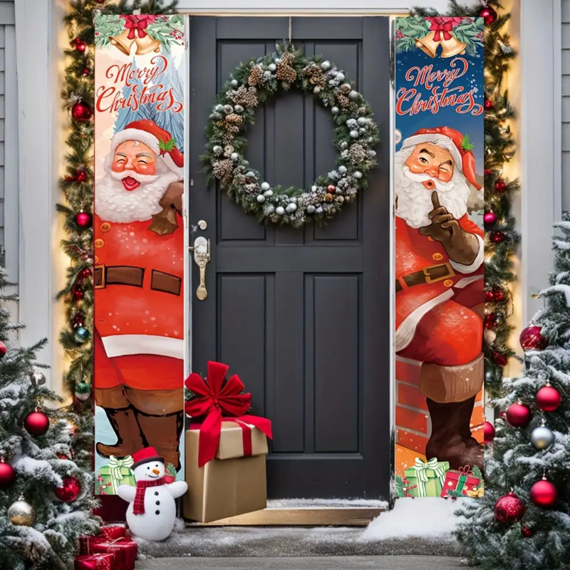 Outdoor Power For Wedding - 1 pair of 2Dflat, Santa Claus