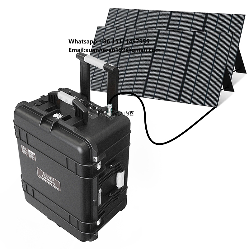 Outdoor Power Station - Portable LiFePO4 Electric Solar Generator 6000W