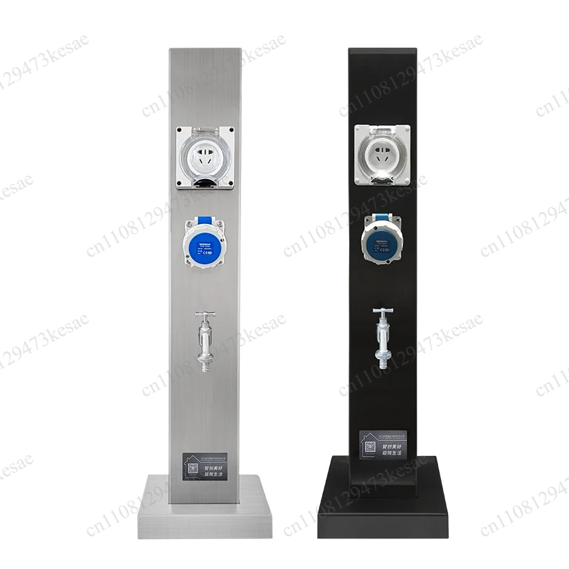 Outdoor RV Campsite Water & Po - огляд і ціна Outdoor Power Pedestal