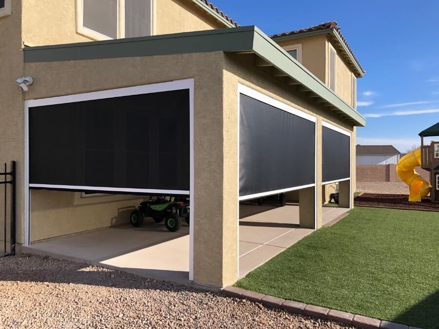 Made to Measure Cortina Terraz - огляд і ціна Outdoor Power Blinds