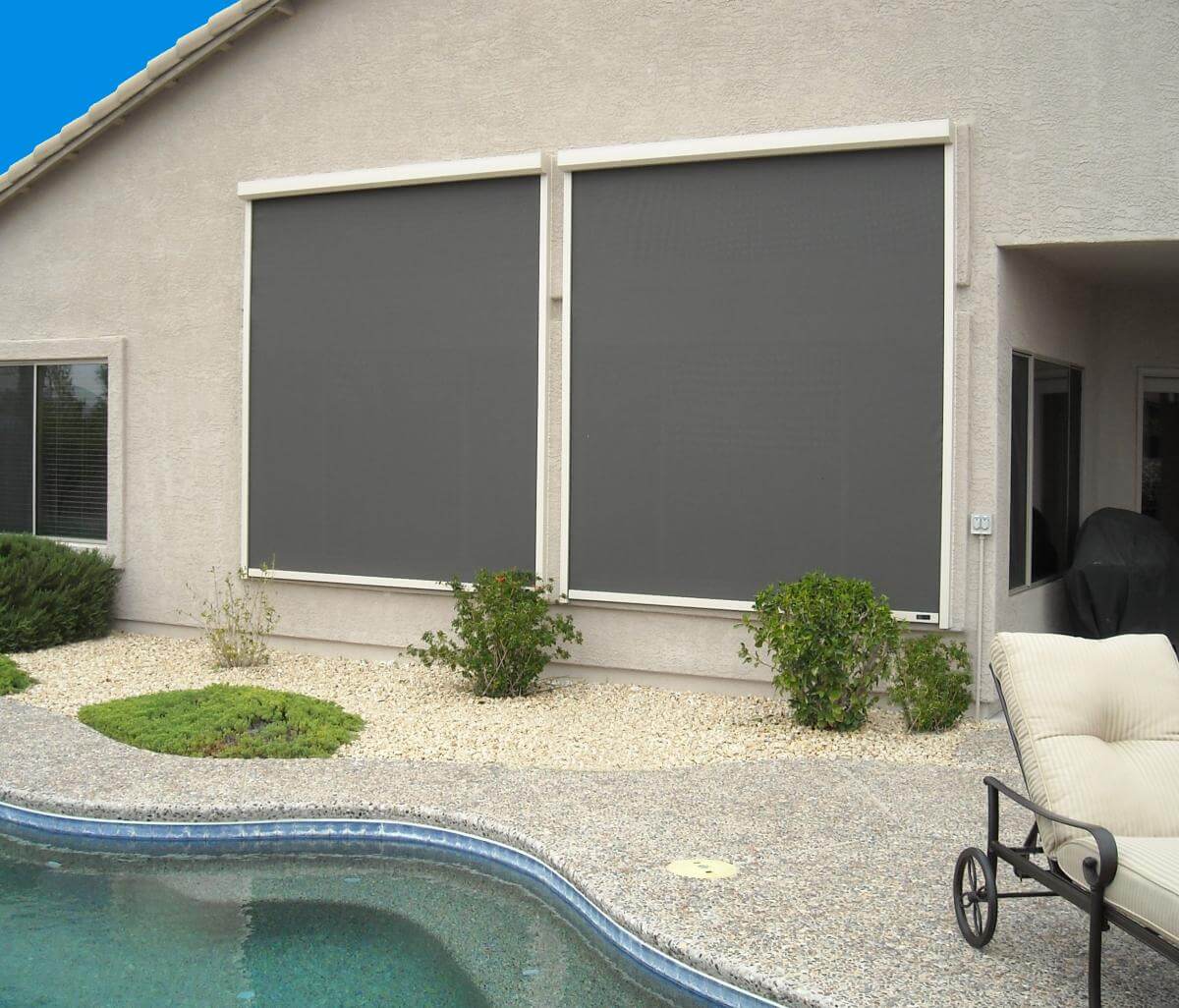 Made to Measure Cortina Terraz - огляд і ціна Outdoor Power Blinds