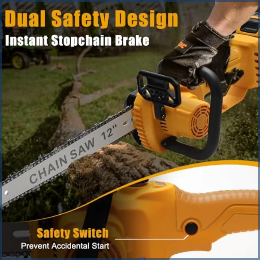 DEWALT 20V Brushless Cordless  - огляд і ціна Electric Chainsaw Battery
