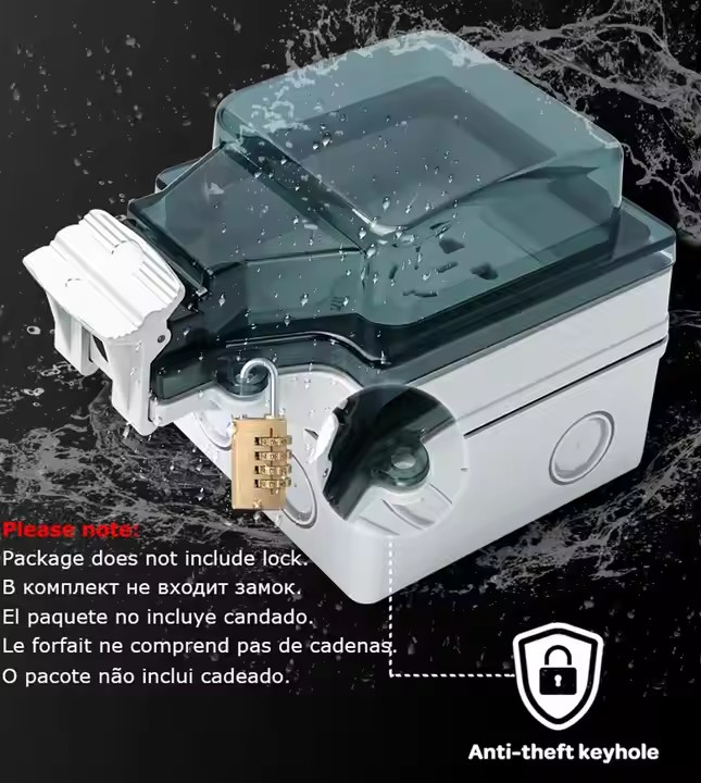 FUNAYA Switzerland Tuya Outdoo - огляд і ціна Outdoor Power Outlet With Remote Control