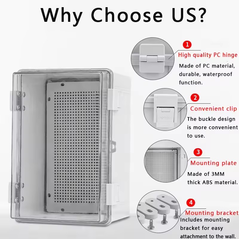 IP66 Waterproof Junction Box G - огляд і ціна Outdoor Power Distribution Box