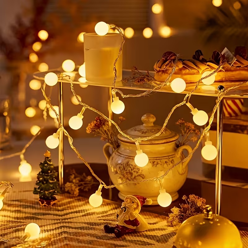 10M USB/Battery Power Ball LED - огляд і ціна Outdoor Power For Wedding