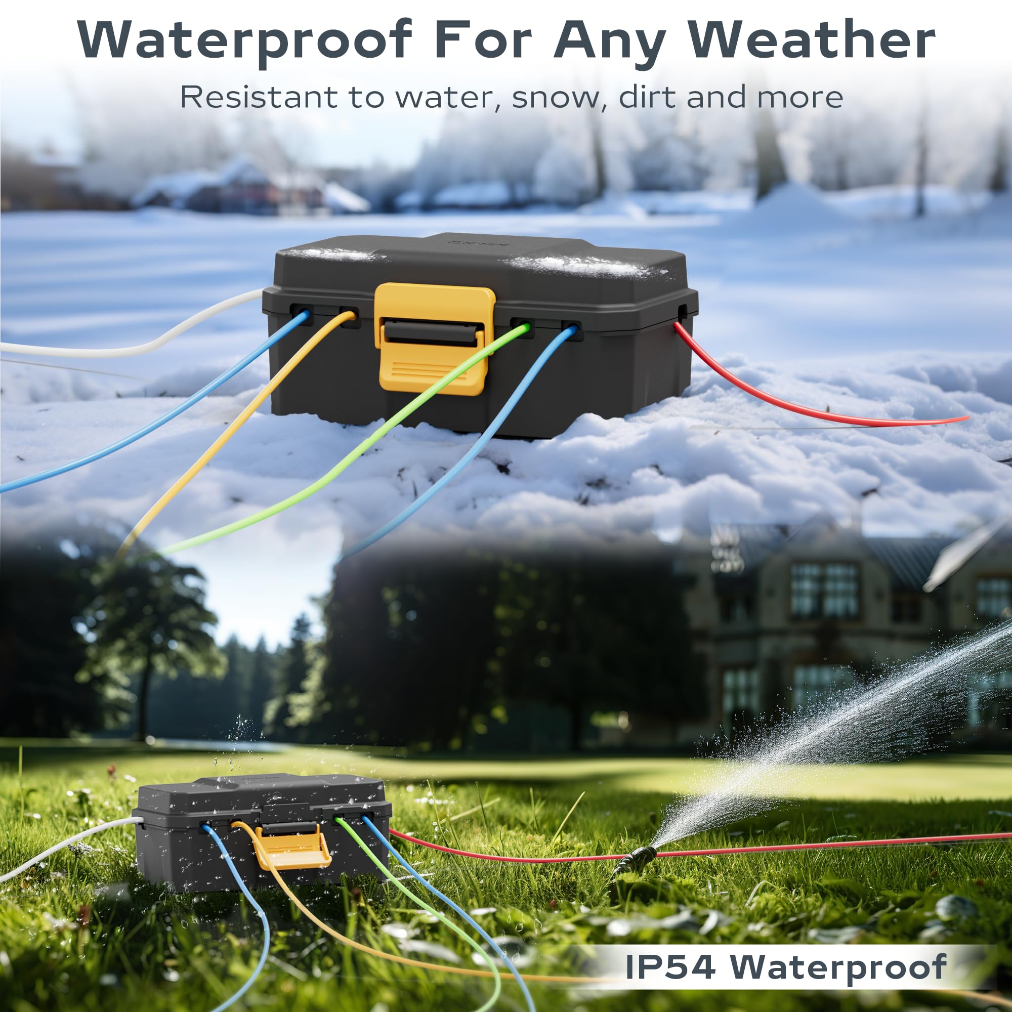 Diivoo Outdoor Waterproof Elec - огляд і ціна Outdoor Power Inlet Box