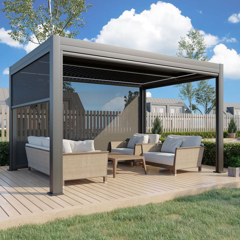 Power Driven Aluminum Pergola  - огляд і ціна Outdoor Power For Gazebo