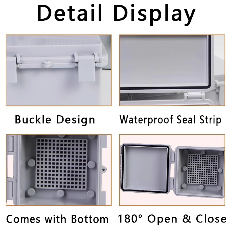 IP66 Waterproof Electrical Jun - огляд і ціна Outdoor Power Distribution Box