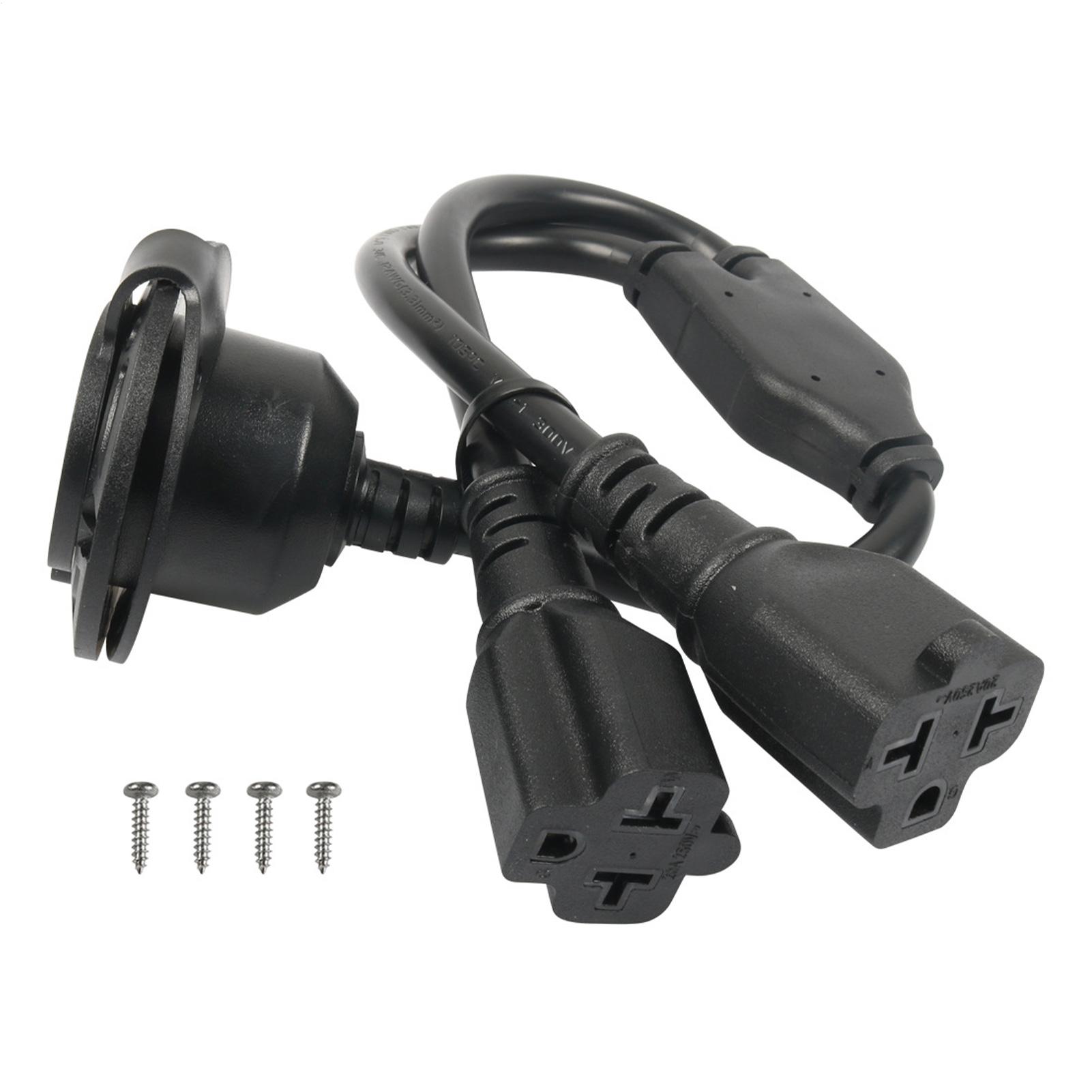 Shore Power Inlet 20A Waterpro - огляд і ціна Outdoor Power Inlet Box
