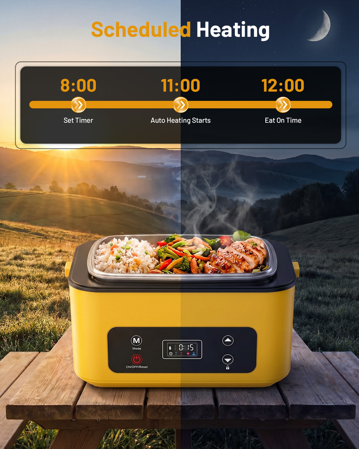 TaskStar Electric Lunch Box 1. - огляд і ціна Outdoor Power Pedestal