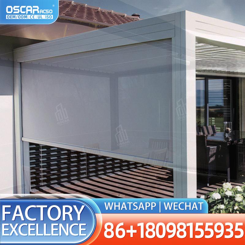 Battery Powered Motorized Roll - огляд і ціна Outdoor Power Blinds