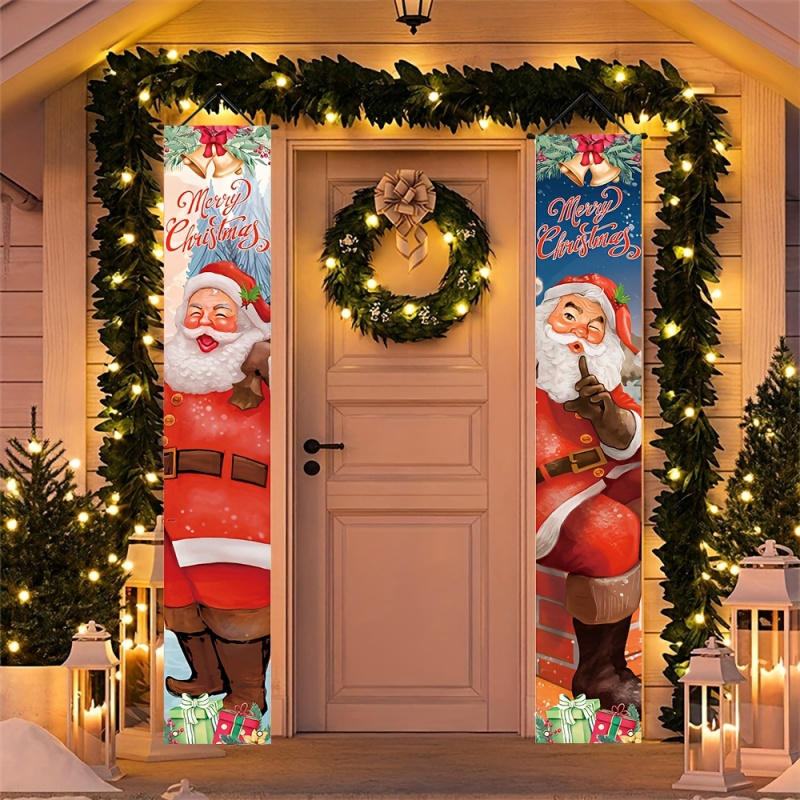 1 pair of 2Dflat, Santa Claus  - огляд і ціна Outdoor Power For Wedding