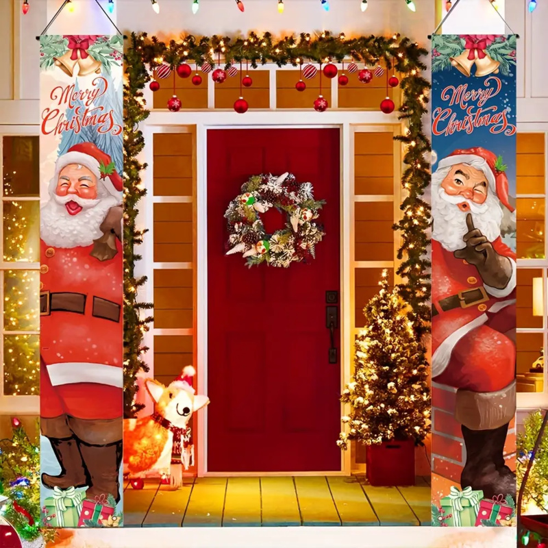 1 pair of 2Dflat, Santa Claus  - огляд і ціна Outdoor Power For Wedding