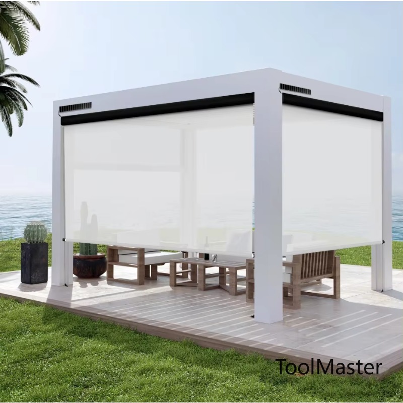 【2026】Solar Power Outdoor Roll - огляд і ціна Outdoor Power Blinds