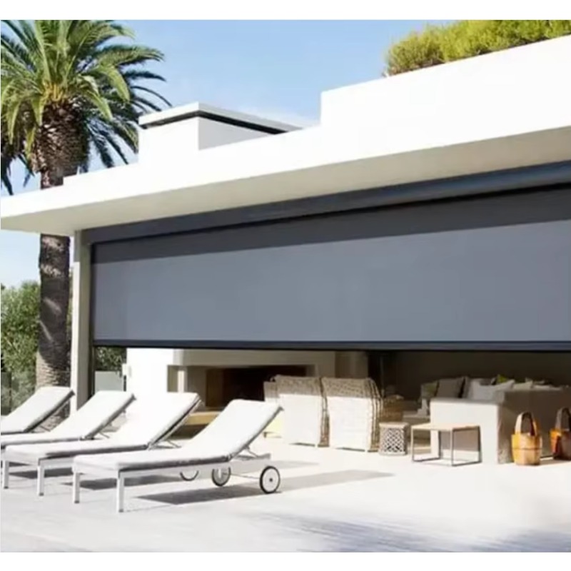 【2026】Solar Power Outdoor Roll - огляд і ціна Outdoor Power Blinds