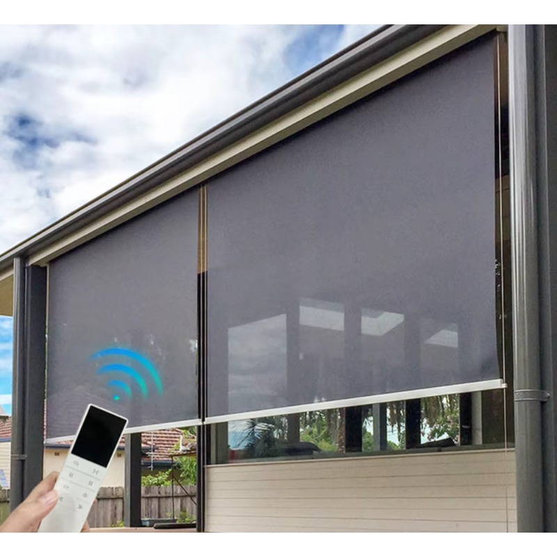 【2026】Solar Power Outdoor Roll - огляд і ціна Outdoor Power Blinds