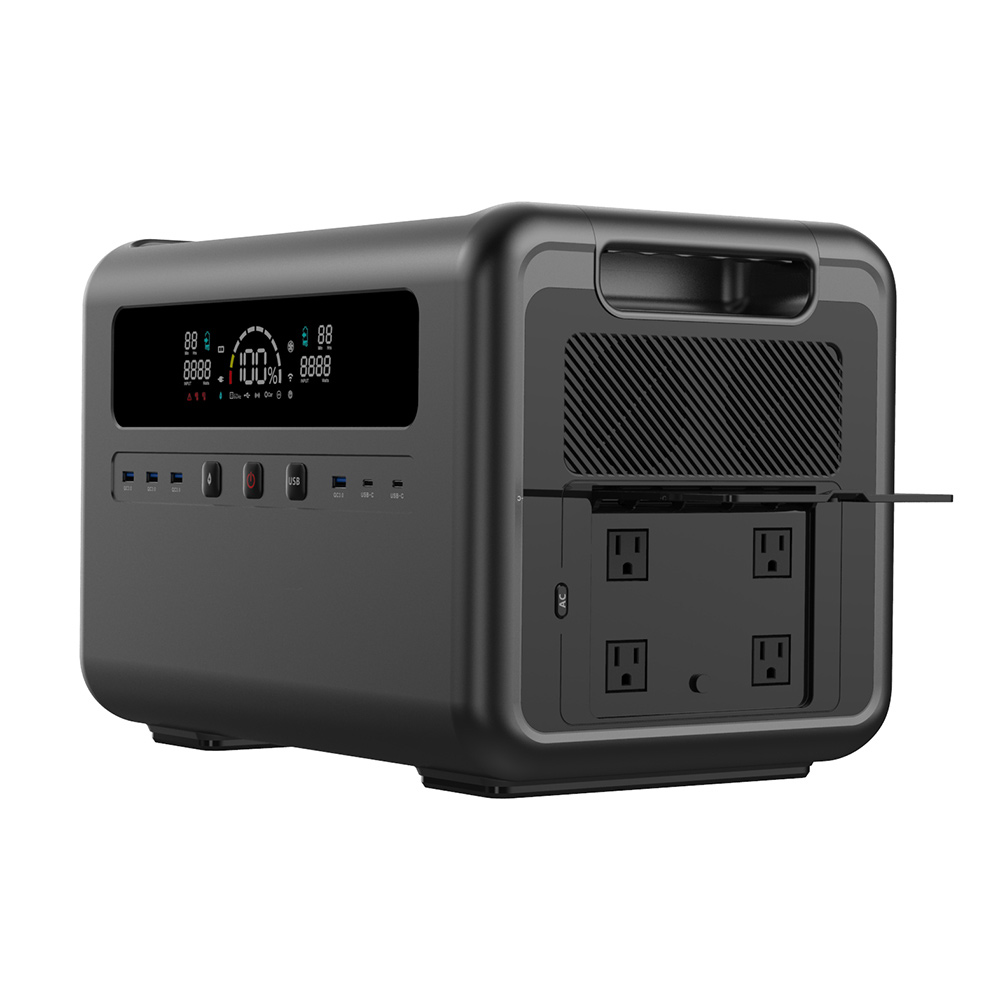 2400W Solar Power Generator, L - огляд і ціна Outdoor Power Station