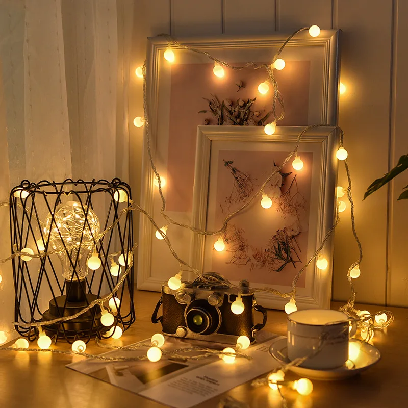 10M USB/Battery Power Ball LED - огляд і ціна Outdoor Power For Wedding