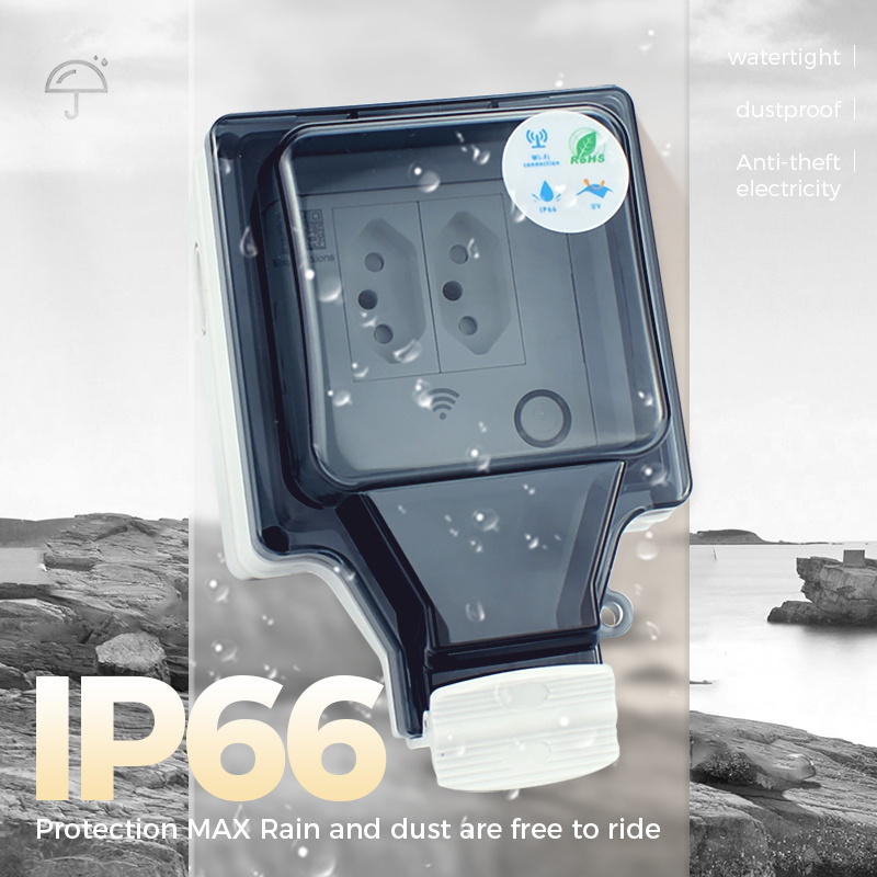 Avoir Tuya Wifi Smart Socket I - огляд і ціна Outdoor Power Outlet With Remote Control