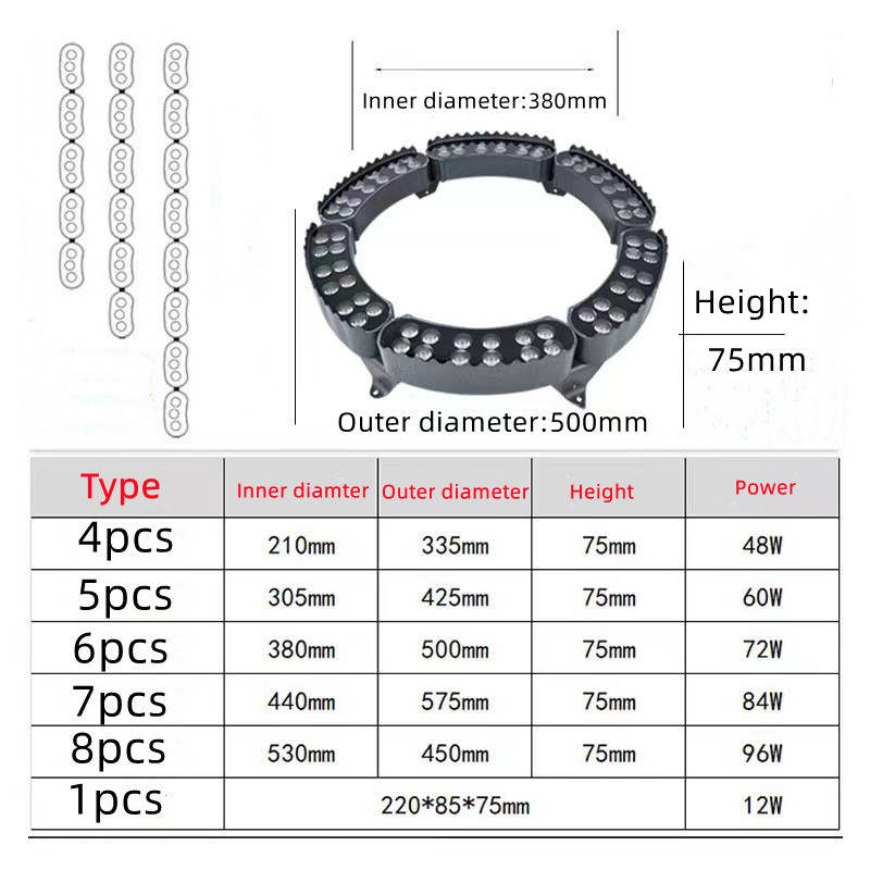 1PCS 12W LED Landscape Tree Li - огляд і ціна Outdoor Power For Gazebo