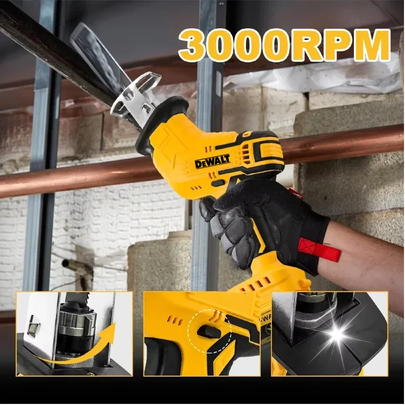 Dewalt  Brushless Reciprocatin - огляд і ціна Electric Chainsaw Battery