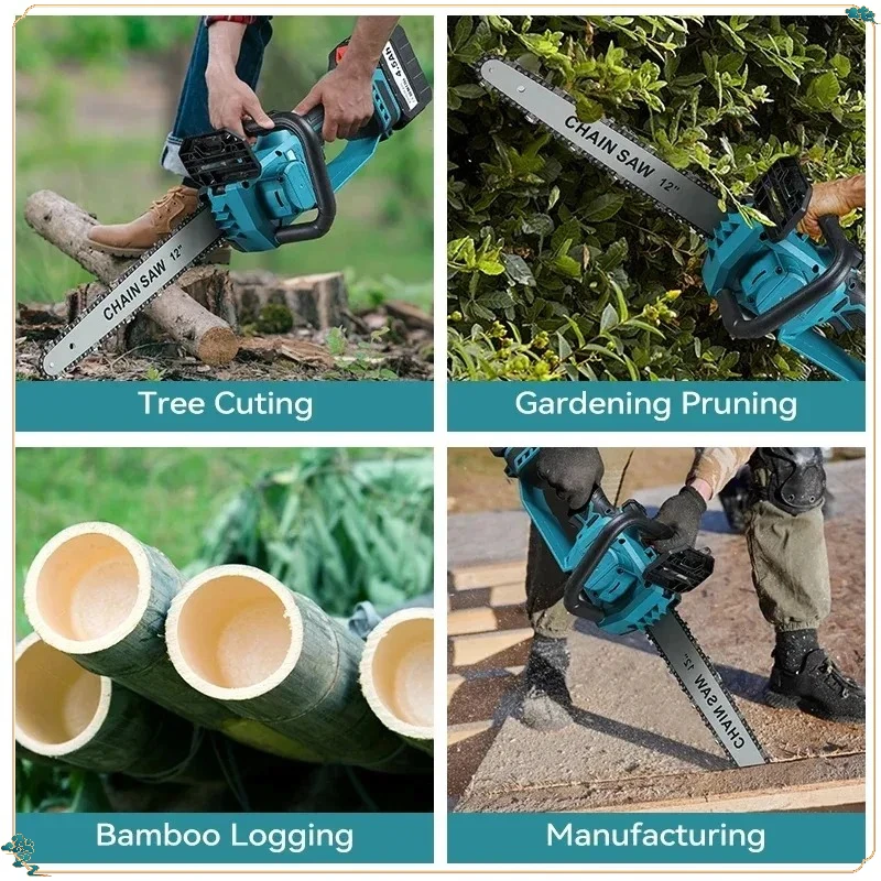 Makita 18V 2200W  Portable Cha - огляд і ціна Electric Chainsaw Battery