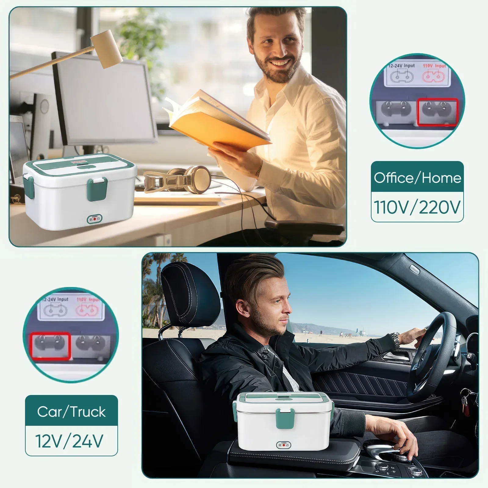 Electric Lunch Box Food Warmer - огляд і ціна Outdoor Power Pedestal