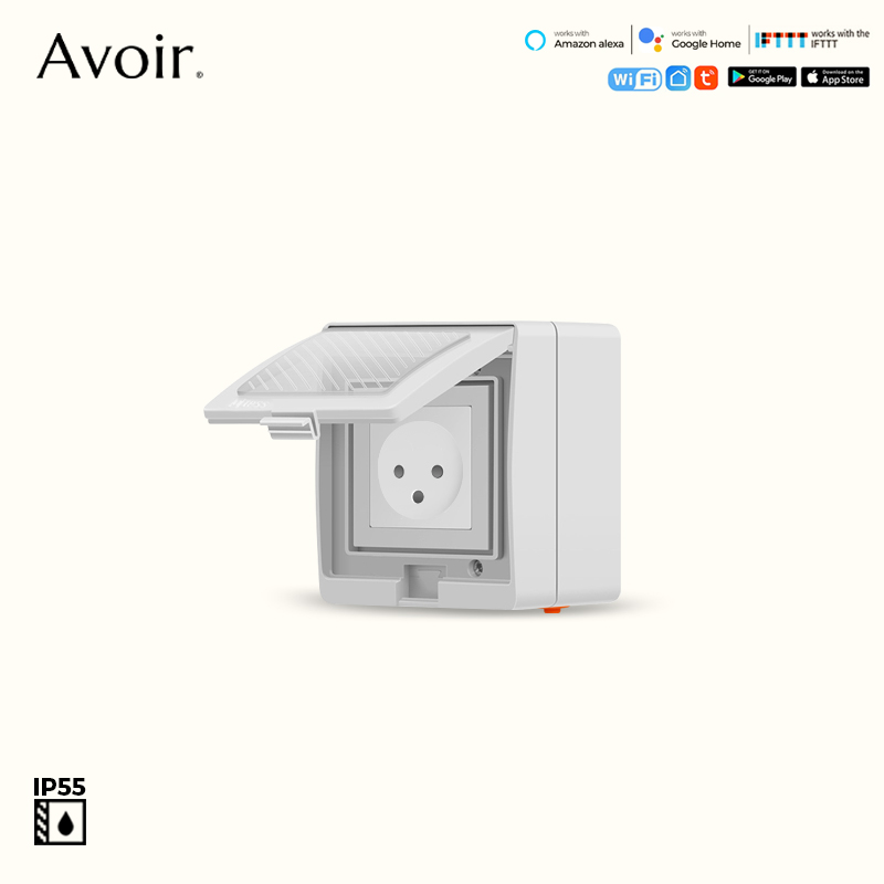 Avoir Israel Tuya Smart Socket - огляд і ціна Outdoor Power Outlet With Remote Control