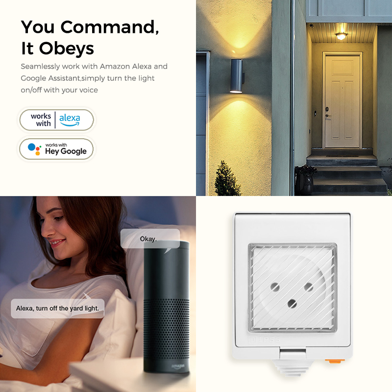 Avoir Israel Tuya Smart Socket - огляд і ціна Outdoor Power Outlet With Remote Control