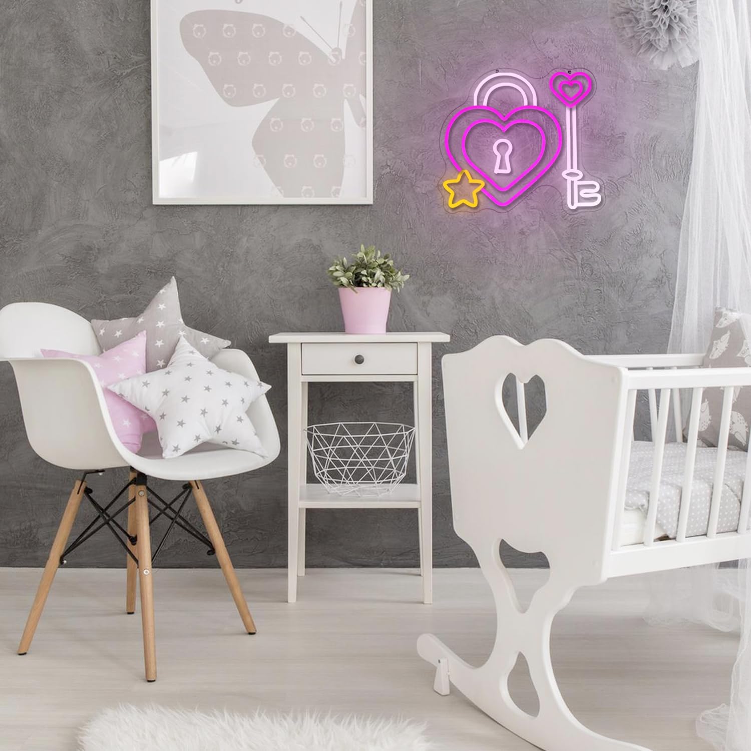 Heart Lock and Key Neon Sign D - огляд і ціна Outdoor Power For Wedding