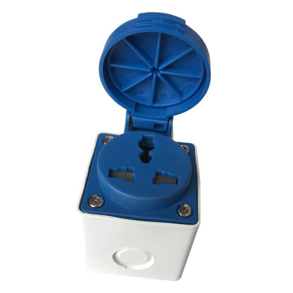 Blue IP54 10A/16A 220V Multifu - огляд і ціна Outdoor Power Inlet Box