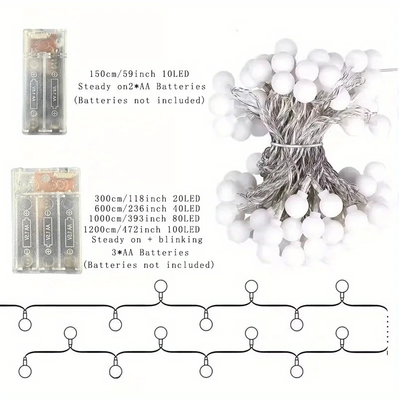 USB/Battery Power String Light - огляд і ціна Outdoor Power For Wedding