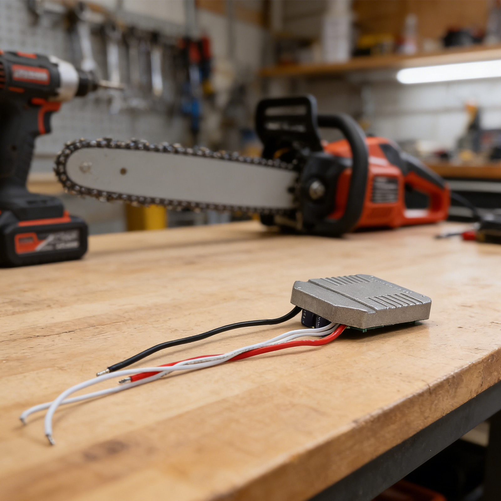 Control Board for Electric Cha - огляд і ціна Electric Chainsaw Battery