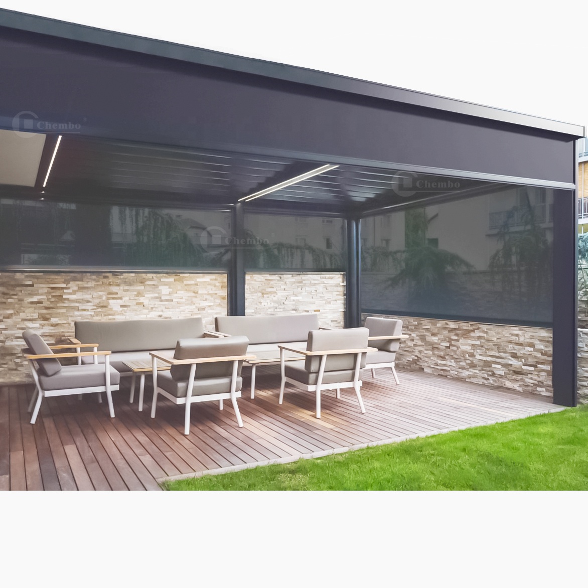 Intelligent Control Waterproof - огляд і ціна Outdoor Power Blinds