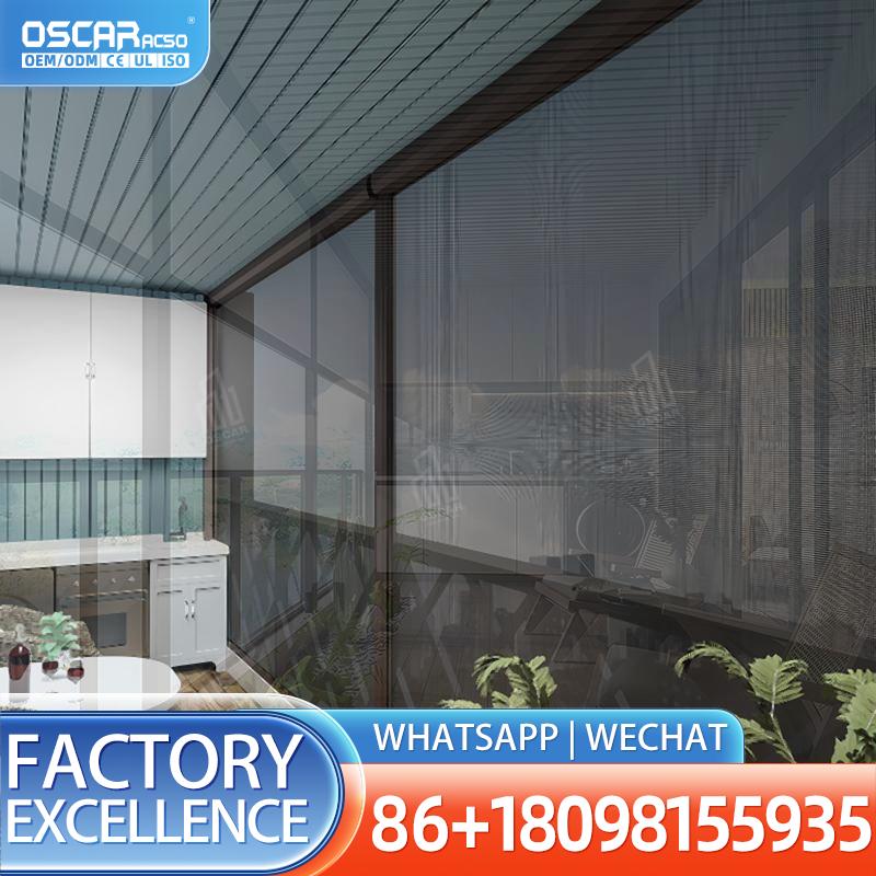 Electric Vertical Roller Blind - огляд і ціна Outdoor Power Blinds