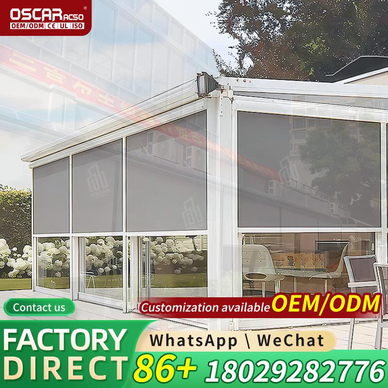 Outdoor Porch Enclosure Kit Be - огляд і ціна Outdoor Power Blinds