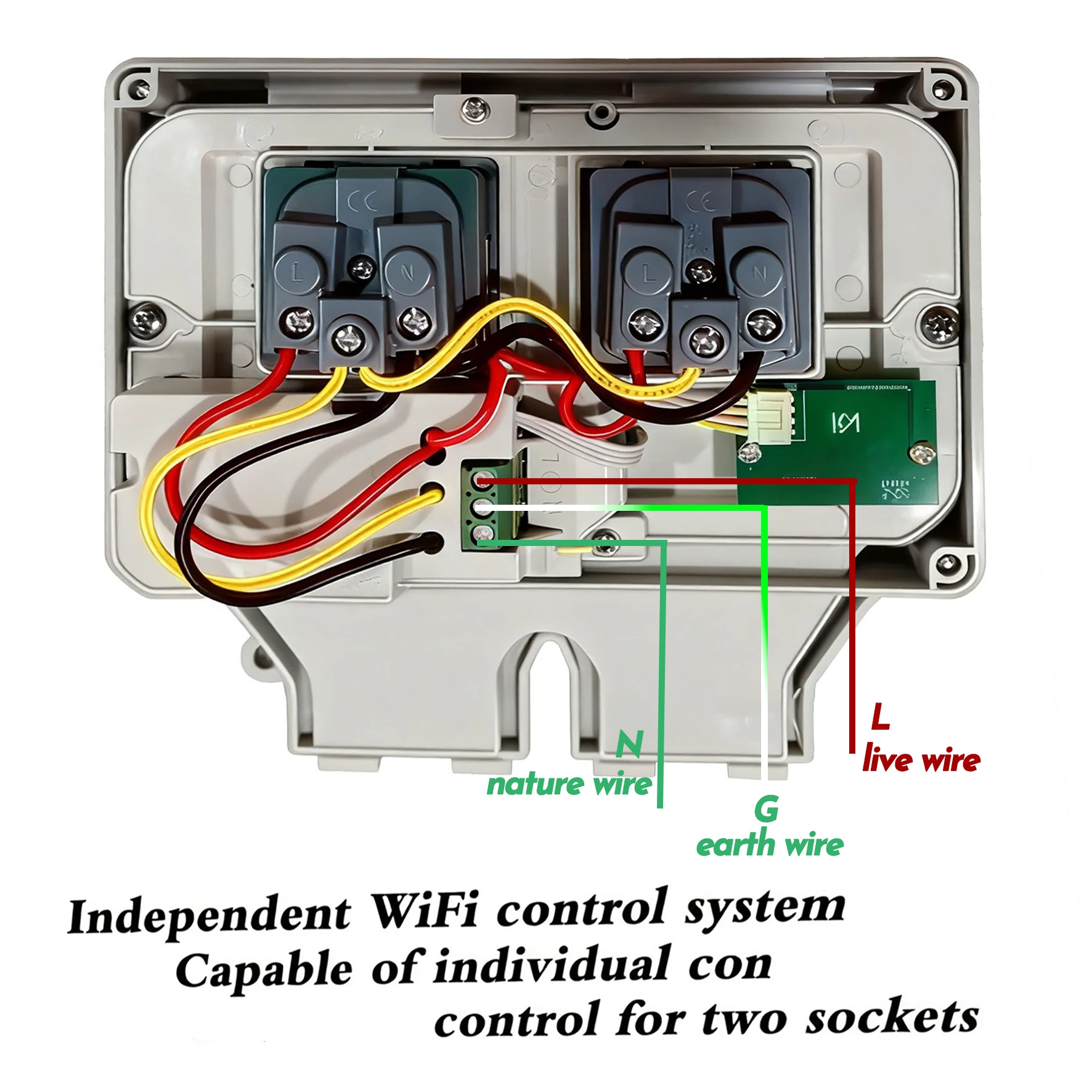 Tuya Waterproof Electrical Wal - огляд і ціна Outdoor Power Outlet With Remote Control