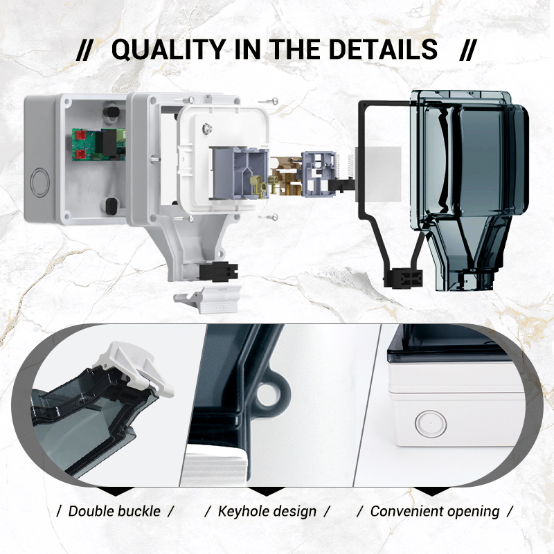 Avoir Tuya Smart IP66 Waterpro - огляд і ціна Outdoor Power Outlet With Remote Control