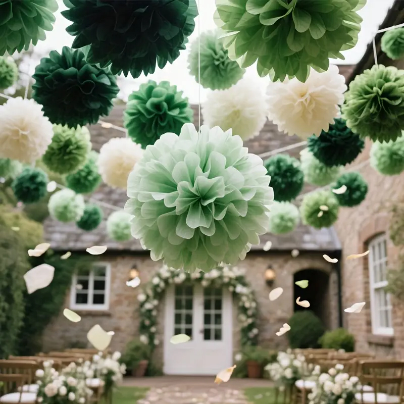 30 Pieces of Bohemian Style Gr - огляд і ціна Outdoor Power For Wedding