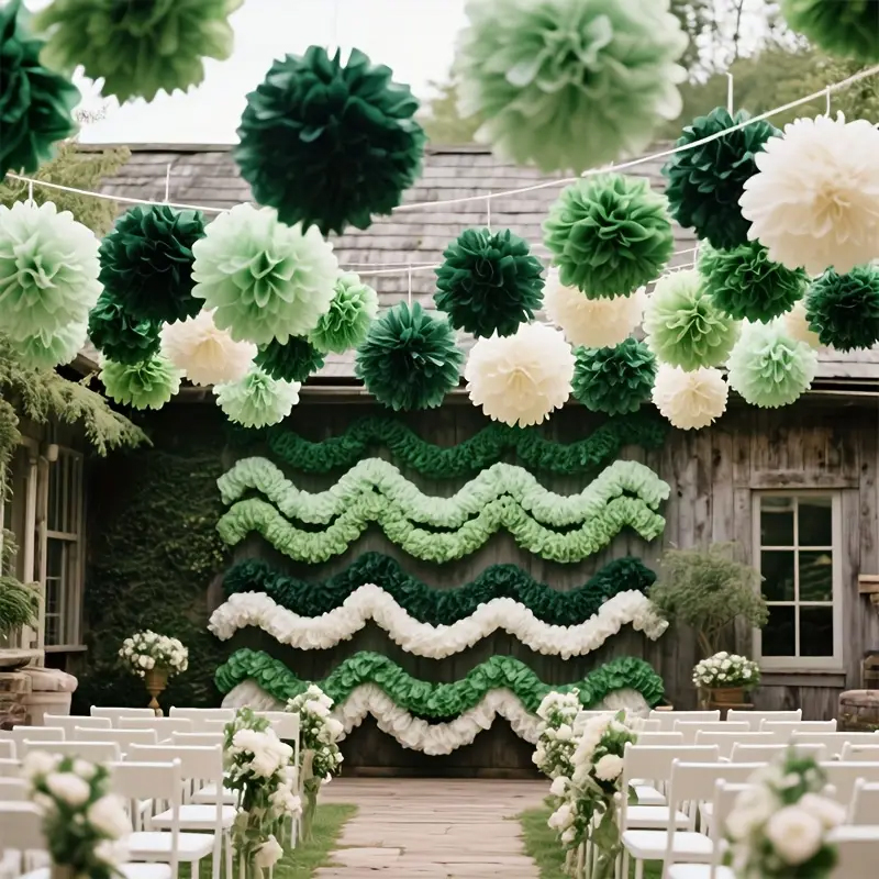 30 Pieces of Bohemian Style Gr - огляд і ціна Outdoor Power For Wedding