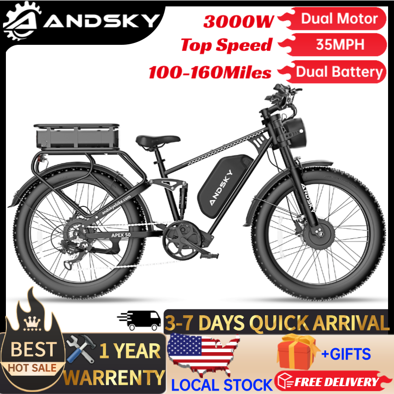 ANDSKY Apex50 AWD Electric Bik - огляд і ціна Outdoor Power Tool Kit
