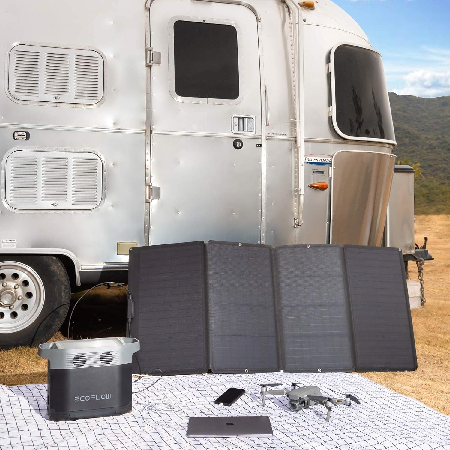 160 Watt Foldable Solar Panel  - огляд і ціна Outdoor Power Station