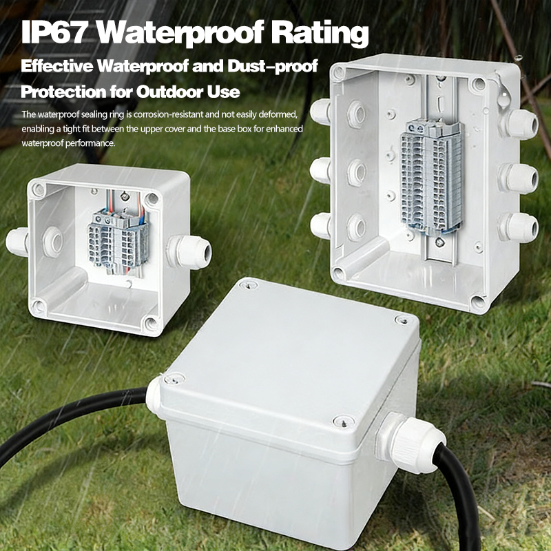Waterproof Junction Box With P - огляд і ціна Outdoor Power Inlet Box
