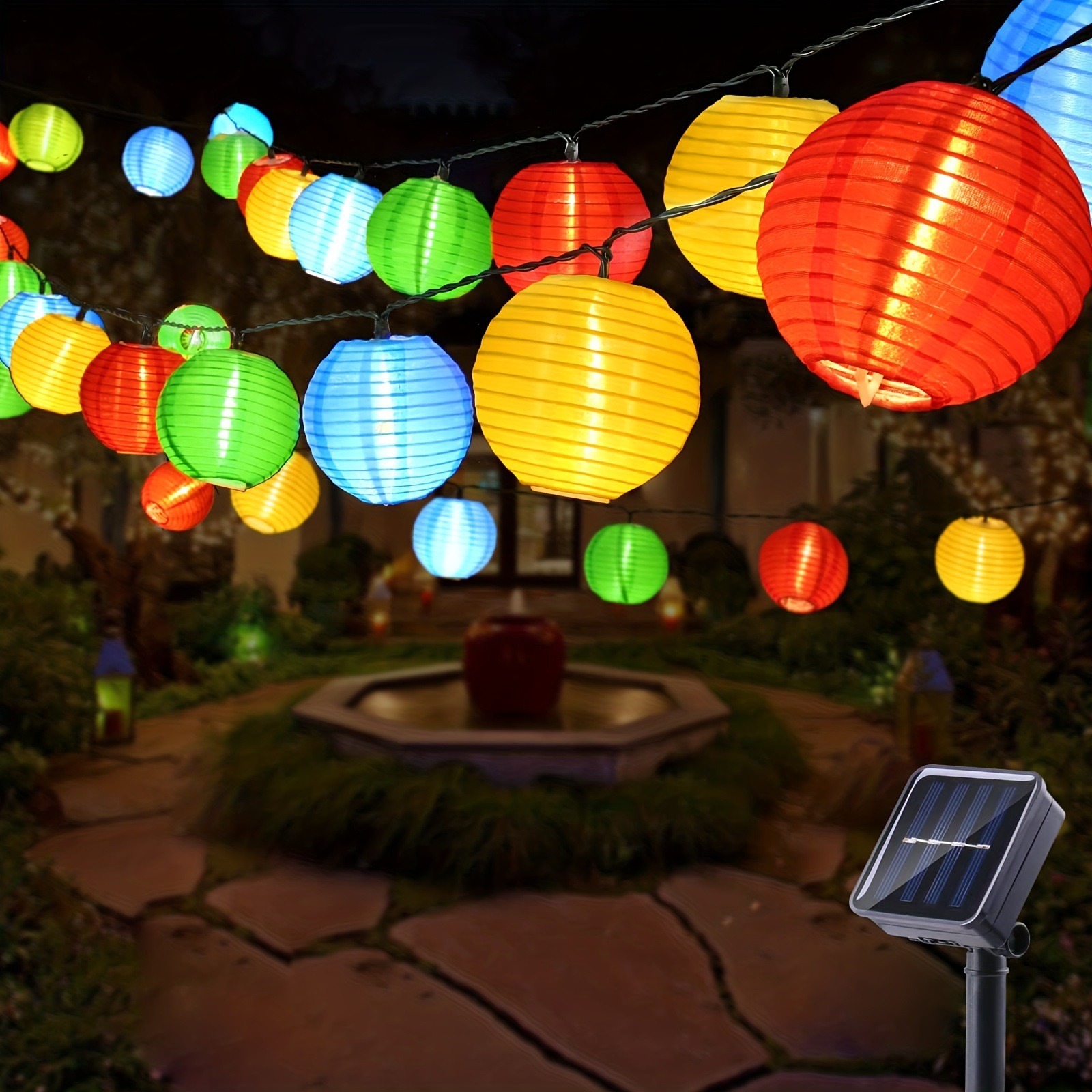 LED Solar Lantern String Light - огляд і ціна Outdoor Power For Wedding